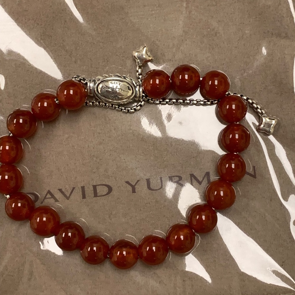 david yurman carnelia beads bracelet